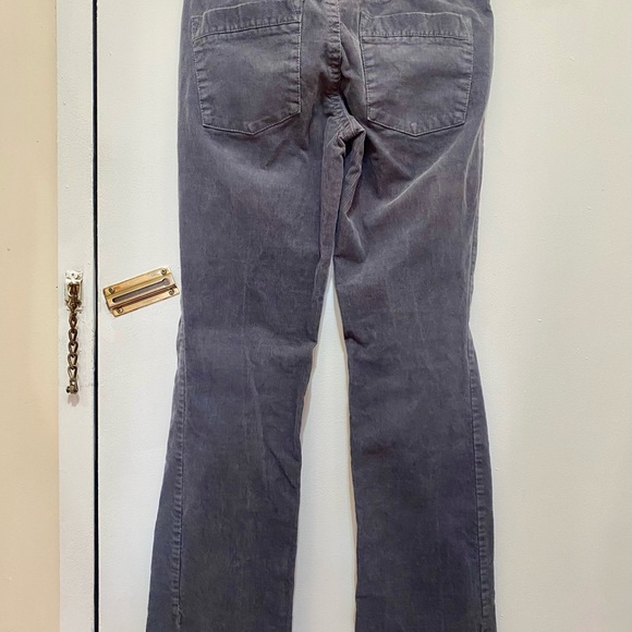 J. Crew Gray Favorite fit corduroy pants, size 00S - Picture 2 of 12